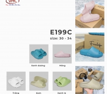Dép siêu nhẹ trẻ em E199C