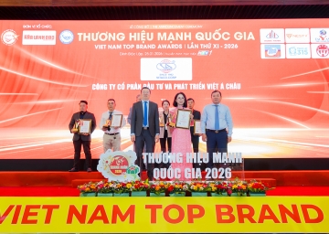 Công ty Cổ phần Đầu tư và Phát triển Việt Á Châu khẳng định vị thế tại Thương hiệu Mạnh Quốc Gia2026